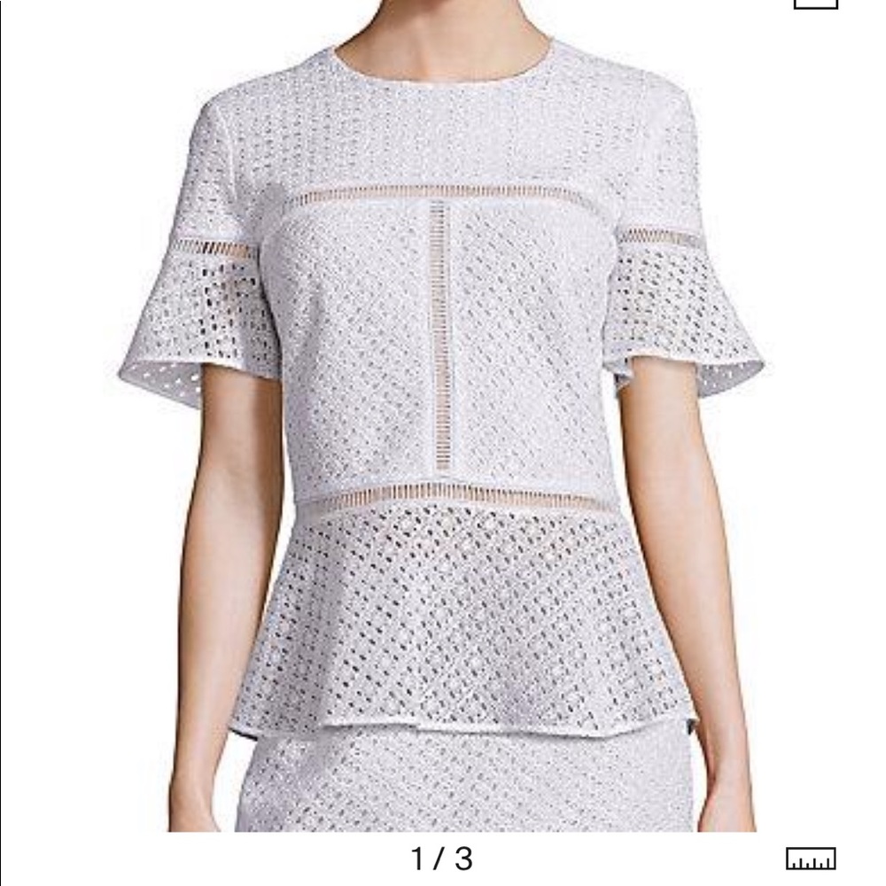 ESCADA Silk Lace Top